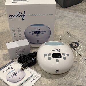 Motif Luna Double Electric Breast Pump - White